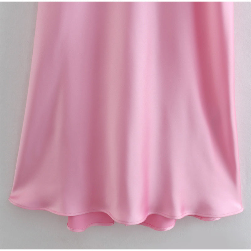 Luna Satin Maxi Dress